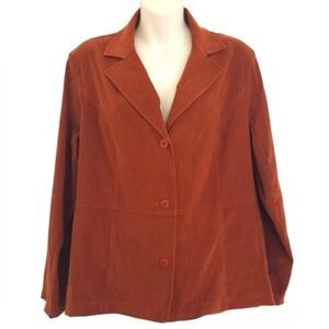 Notations Women's Rust Terracotta Blazer
